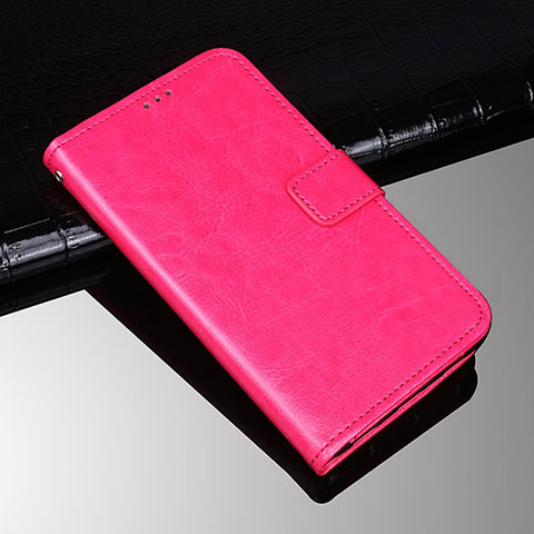 Handytasche Stand Schutzhülle Leder Hülle für Sony Xperia XA3 Pink