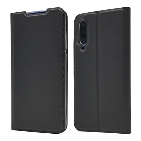 Handytasche Stand Schutzhülle Leder Hülle für Xiaomi Mi 9 Lite Schwarz