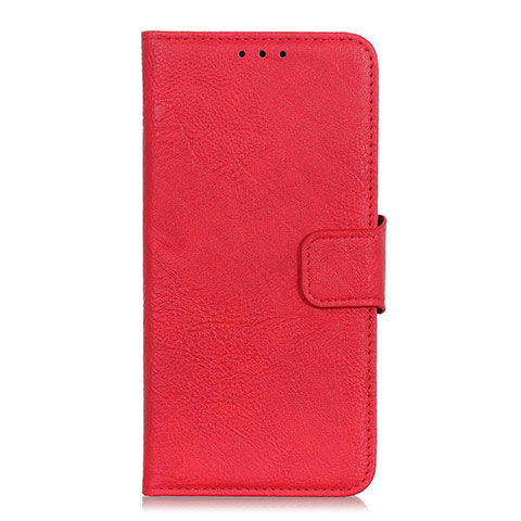 Handytasche Stand Schutzhülle Leder Hülle L01 für Alcatel 1X (2019) Rot