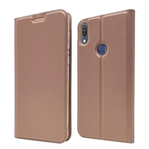 Handytasche Stand Schutzhülle Leder Hülle L01 für Asus Zenfone Max Pro M1 ZB601KL Rosegold