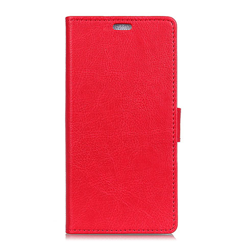 Handytasche Stand Schutzhülle Leder Hülle L01 für HTC U11 Eyes Rot