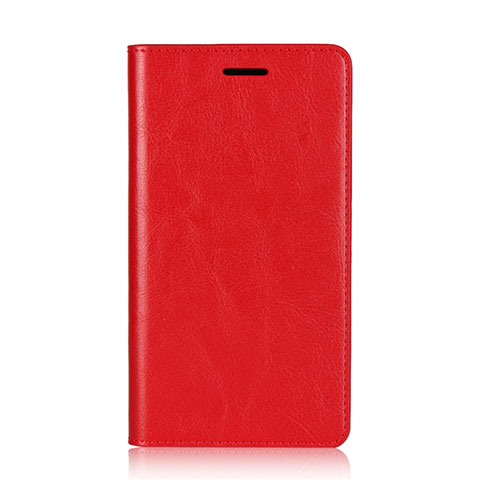 Handytasche Stand Schutzhülle Leder Hülle L01 für Sony Xperia XZ2 Premium Rot