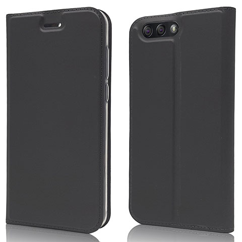 Handytasche Stand Schutzhülle Leder Hülle L02 für Asus Zenfone 4 ZE554KL Schwarz