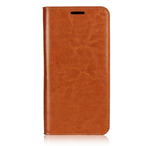 Handytasche Stand Schutzhülle Leder Hülle L02 für Huawei P20 Pro Orange