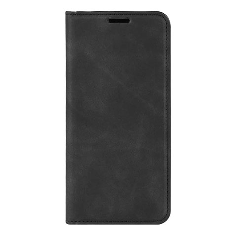 Handytasche Stand Schutzhülle Leder Hülle L02 für Huawei P40 Schwarz