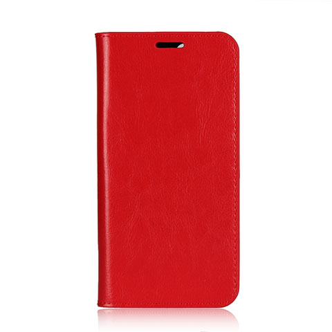 Handytasche Stand Schutzhülle Leder Hülle L03 für Huawei Honor 9 Lite Rot