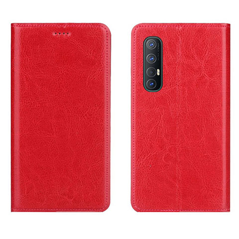 Handytasche Stand Schutzhülle Leder Hülle L03 für Oppo Find X2 Neo Rot