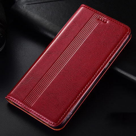 Handytasche Stand Schutzhülle Leder Hülle L03 für Samsung Galaxy M60s Rot