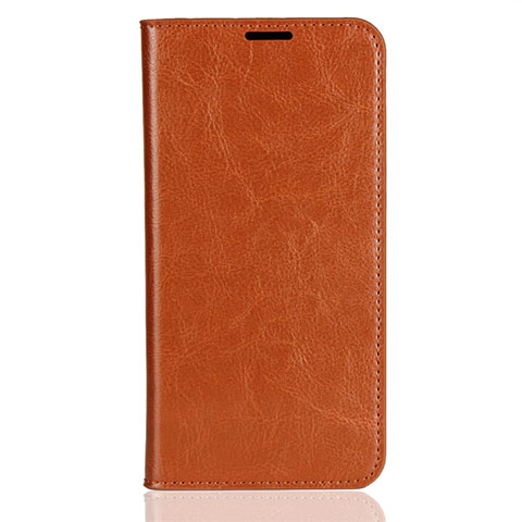 Handytasche Stand Schutzhülle Leder Hülle L03 für Xiaomi Mi 8 Orange