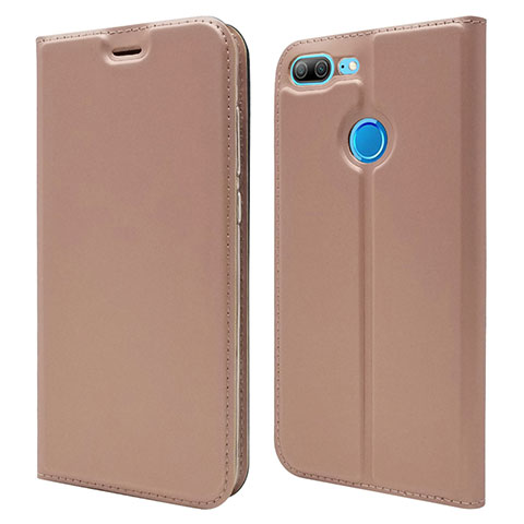 Handytasche Stand Schutzhülle Leder Hülle L04 für Huawei Honor 9 Lite Rosegold