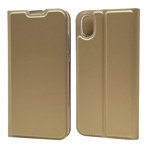 Handytasche Stand Schutzhülle Leder Hülle L04 für Huawei Honor Play 8 Gold