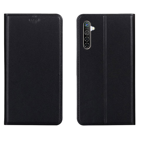 Handytasche Stand Schutzhülle Leder Hülle L04 für Oppo K5 Schwarz