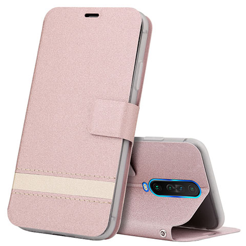 Handytasche Stand Schutzhülle Leder Hülle L04 für Xiaomi Redmi K30i 5G Rosegold