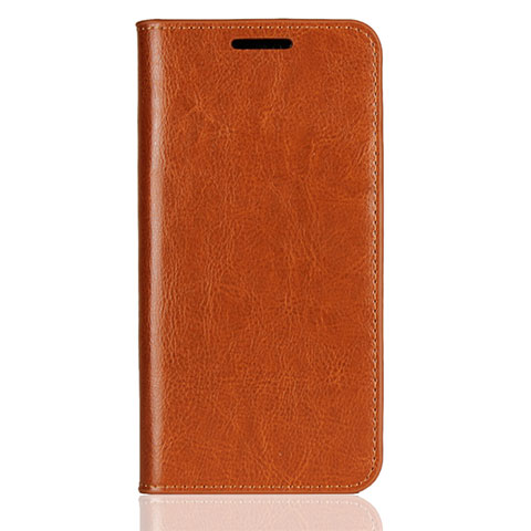 Handytasche Stand Schutzhülle Leder Hülle L05 für Huawei Nova 3e Orange