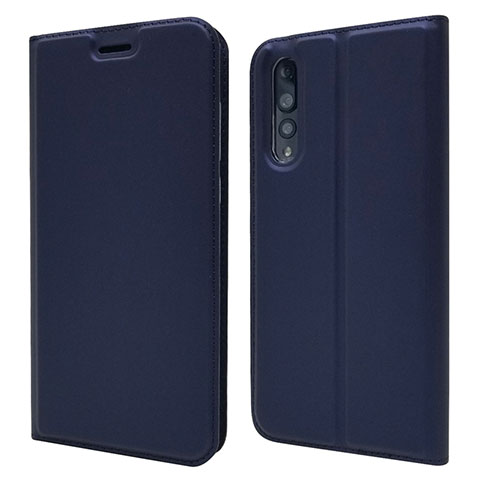 Handytasche Stand Schutzhülle Leder Hülle L05 für Huawei P20 Pro Blau