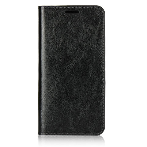 Handytasche Stand Schutzhülle Leder Hülle L05 für Huawei P20 Schwarz