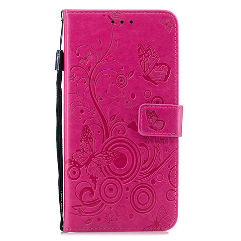 Handytasche Stand Schutzhülle Leder Hülle L05 für Huawei P30 Pink