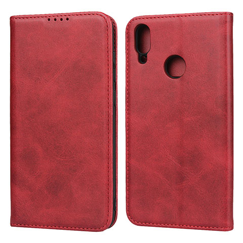 Handytasche Stand Schutzhülle Leder Hülle L05 für Huawei Y7 Pro (2019) Rot