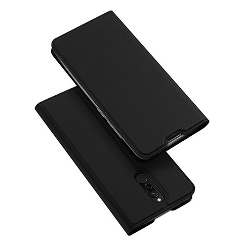 Handytasche Stand Schutzhülle Leder Hülle L05 für Xiaomi Redmi 8 Schwarz