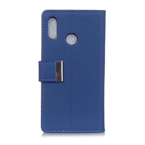 Handytasche Stand Schutzhülle Leder Hülle L06 für Asus Zenfone 5 ZS620KL Blau