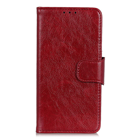 Handytasche Stand Schutzhülle Leder Hülle L06 für Asus Zenfone Max Plus M2 ZB634KL Rot