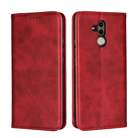 Handytasche Stand Schutzhülle Leder Hülle L06 für Huawei Mate 20 Lite Rot