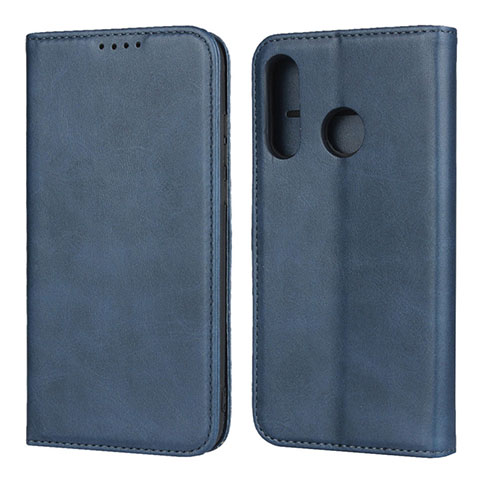 Handytasche Stand Schutzhülle Leder Hülle L06 für Huawei P30 Lite Blau