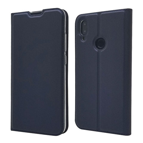 Handytasche Stand Schutzhülle Leder Hülle L06 für Xiaomi Redmi Note 7 Blau