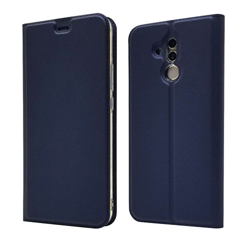 Handytasche Stand Schutzhülle Leder Hülle L07 für Huawei Mate 20 Lite Blau