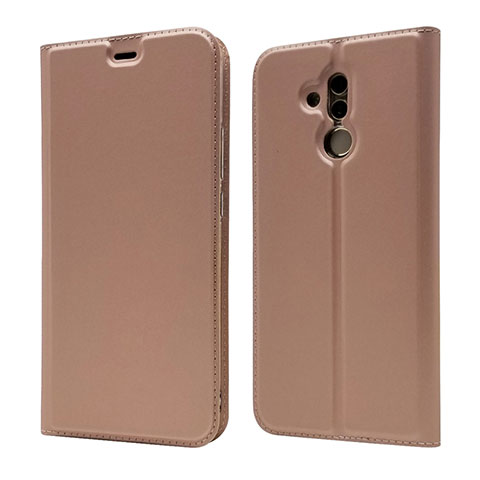 Handytasche Stand Schutzhülle Leder Hülle L07 für Huawei Mate 20 Lite Rosegold