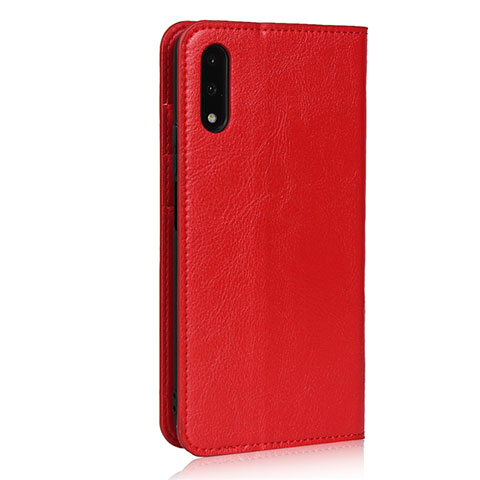 Handytasche Stand Schutzhülle Leder Hülle L08 für Huawei Honor 9X Rot