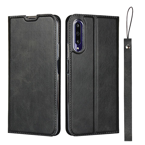 Handytasche Stand Schutzhülle Leder Hülle L09 für Huawei P Smart Pro (2019) Schwarz