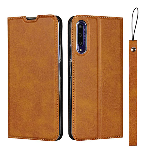 Handytasche Stand Schutzhülle Leder Hülle L09 für Huawei Y9s Orange