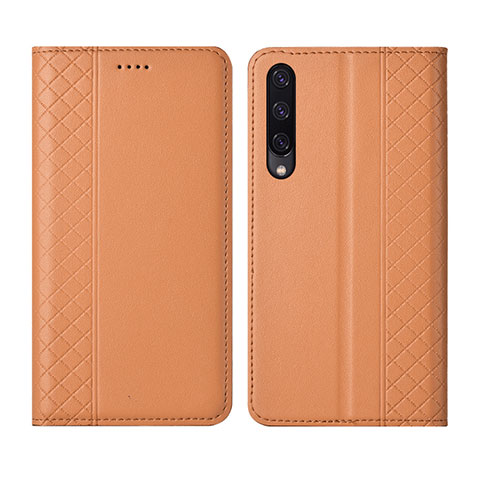 Handytasche Stand Schutzhülle Leder Hülle L12 für Huawei Y9s Orange