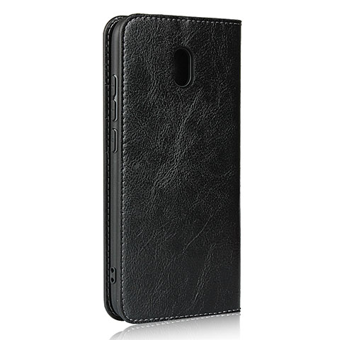 Handytasche Stand Schutzhülle Leder Hülle L16 für Xiaomi Redmi 8A Schwarz