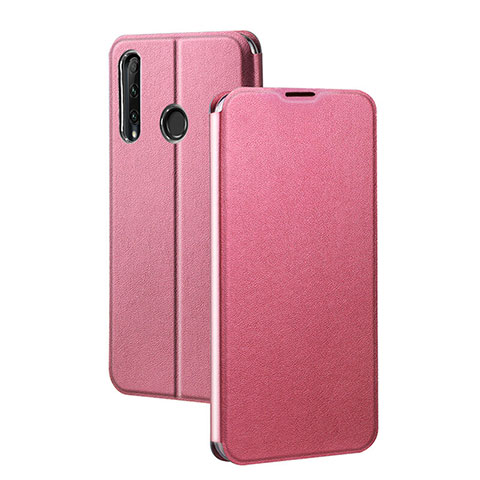 Handytasche Stand Schutzhülle Leder Hülle T01 für Huawei Honor 20 Lite Rosa