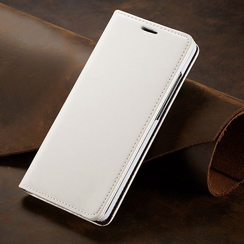 Handytasche Stand Schutzhülle Leder Hülle T01 für Huawei P30 Pro New Edition Weiß