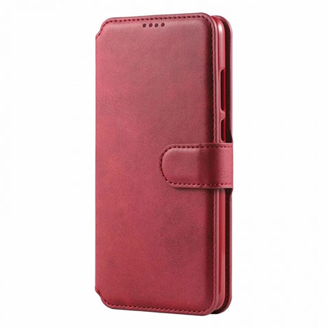 Handytasche Stand Schutzhülle Leder Hülle T03 für Huawei Nova 4e Rot