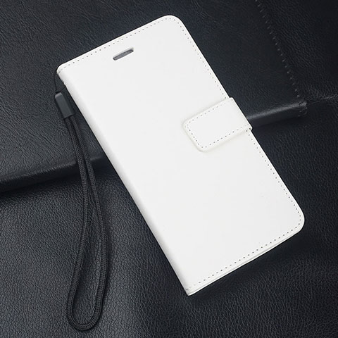 Handytasche Stand Schutzhülle Leder Hülle T03 für Oppo R17 Pro Weiß