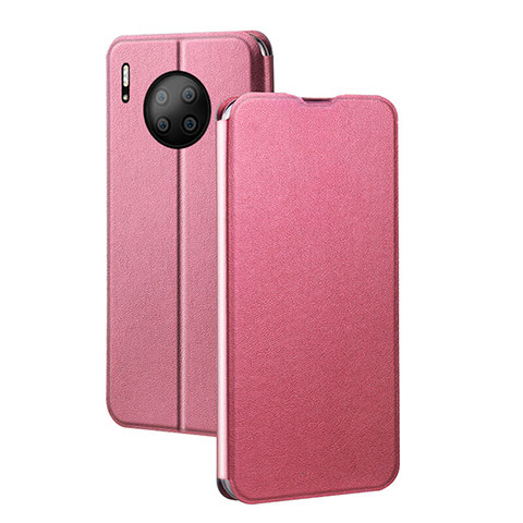 Handytasche Stand Schutzhülle Leder Hülle T05 für Huawei Mate 30 Pro 5G Rosa