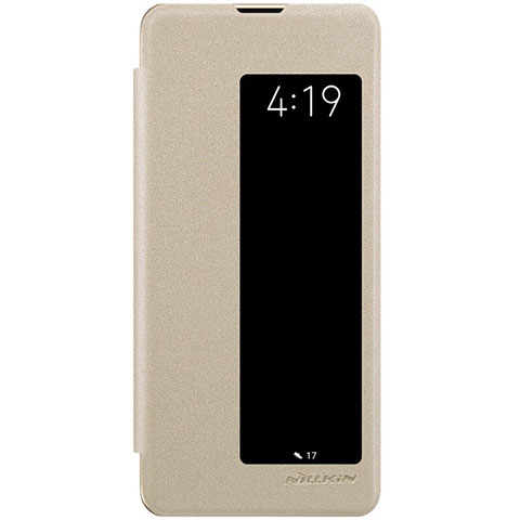 Handytasche Stand Schutzhülle Leder Hülle T05 für Huawei P30 Pro New Edition Gold