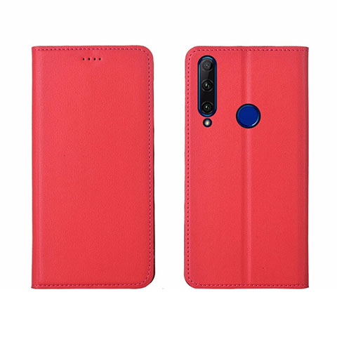 Handytasche Stand Schutzhülle Leder Hülle T06 für Huawei Honor 20E Rot