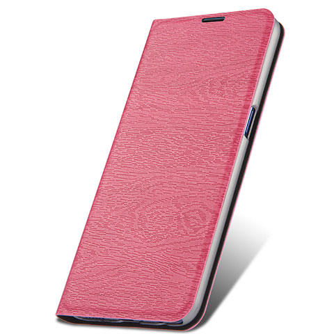Handytasche Stand Schutzhülle Leder Hülle T06 für Oppo RX17 Pro Pink
