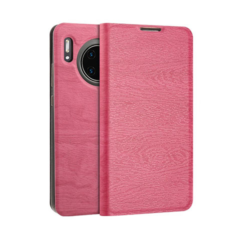 Handytasche Stand Schutzhülle Leder Hülle T07 für Huawei Mate 30 Pro 5G Rosa