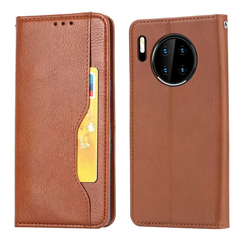 Handytasche Stand Schutzhülle Leder Hülle T08 für Huawei Mate 30 Pro Orange