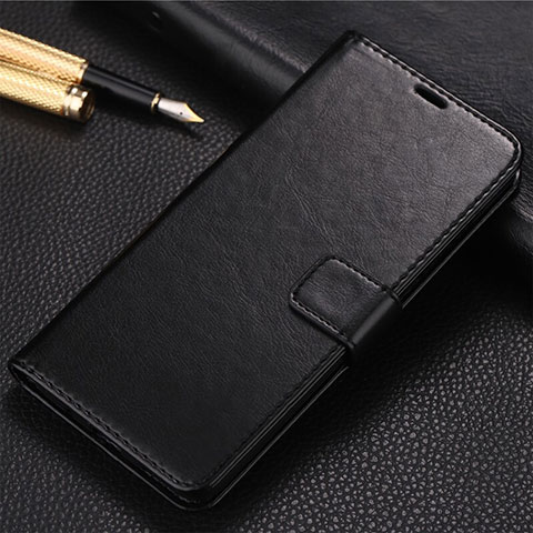 Handytasche Stand Schutzhülle Leder Hülle T09 für Huawei Honor 20 Pro Schwarz