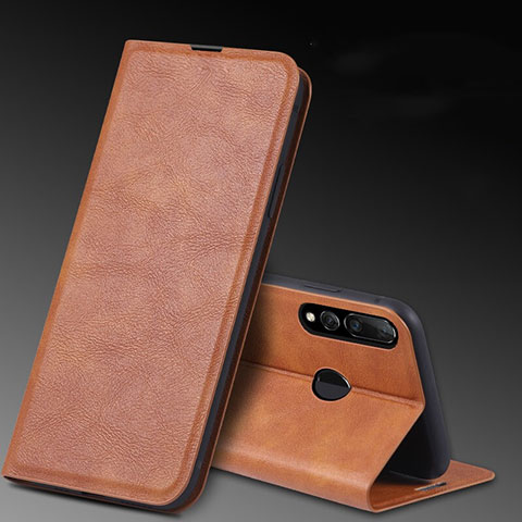 Handytasche Stand Schutzhülle Leder Hülle T11 für Huawei Honor 20E Orange