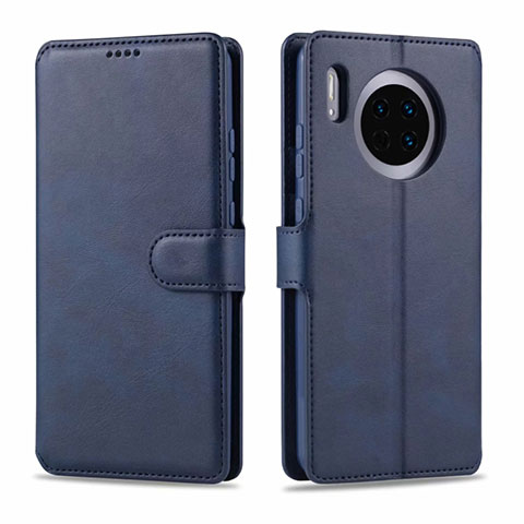 Handytasche Stand Schutzhülle Leder Hülle T11 für Huawei Mate 30 Pro 5G Blau