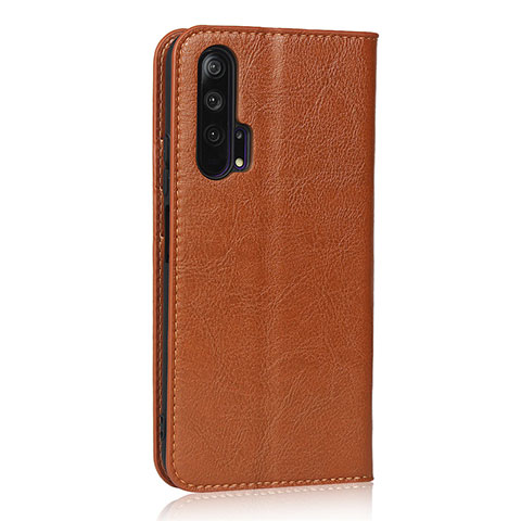 Handytasche Stand Schutzhülle Leder Hülle T16 für Huawei Honor 20 Pro Orange