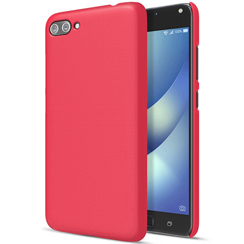 Hülle Kunststoff Schutzhülle Matt für Asus Zenfone 4 Max ZC554KL Rot